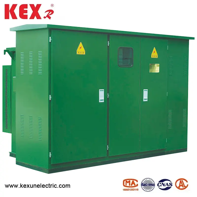 American type three-phase pad-mount na substation