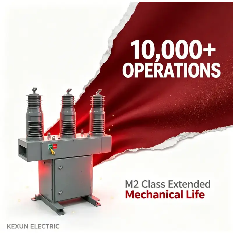 Tatlong Pole Vacuum Circuit Breaker